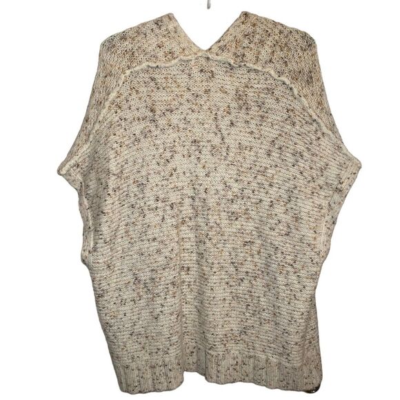 Universal Thread Open Cardigan Shrug Sweater Cream Multicolor Speckled One Size - Picture 3 of 10